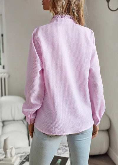 Coralie | Chemise Confortable à Manches Longues