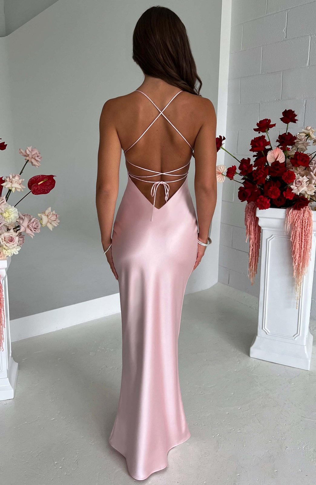 Andrée | Maxi Robe en Satin de Luxe