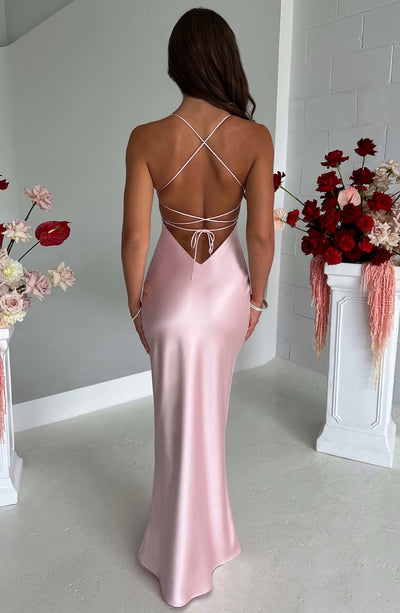 Andrée | Maxi Robe en Satin de Luxe