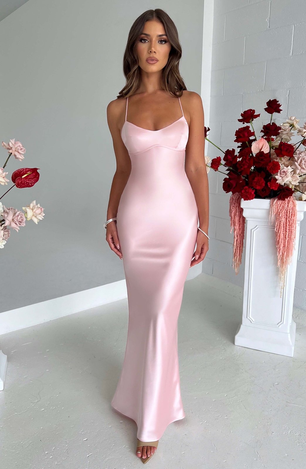 Andrée | Maxi Robe en Satin de Luxe