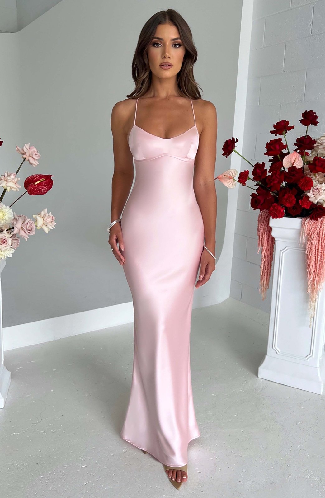 Andrée | Maxi Robe en Satin de Luxe