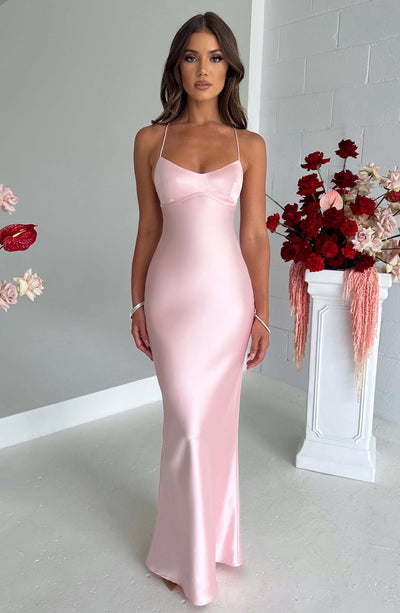 Andrée | Maxi Robe en Satin de Luxe