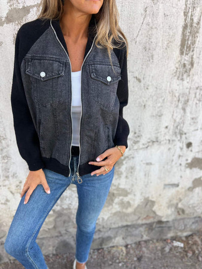 Célina Marisse | Veste En Jean Élégante