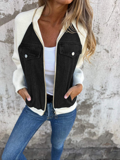 Célina Marisse | Veste En Jean Élégante