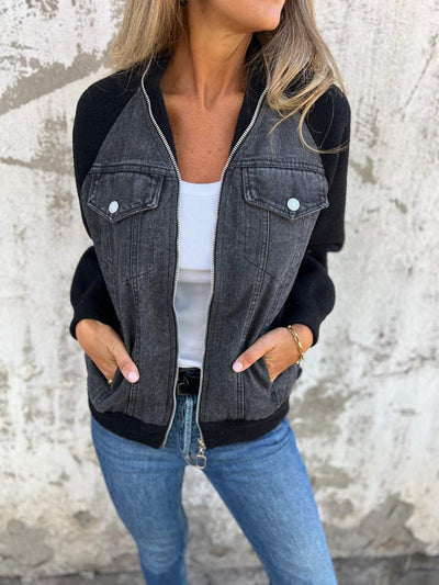 Célina Marisse | Veste En Jean Élégante