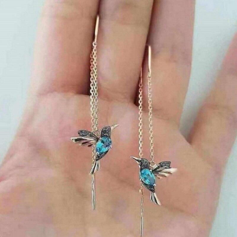 Véra | Boucles d’oreilles colibri