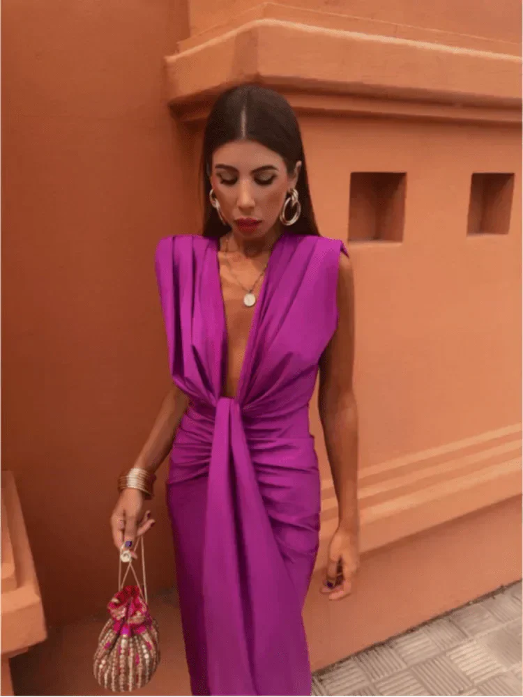 Quitterie | Robe Satinée Luxe