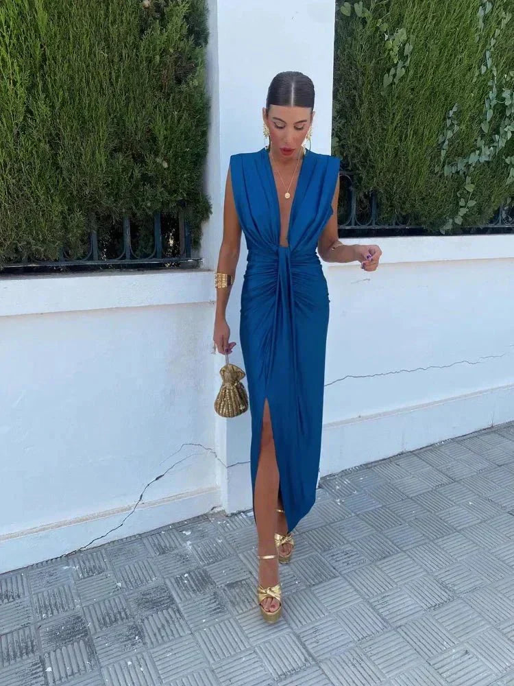Quitterie | Robe Satinée Luxe
