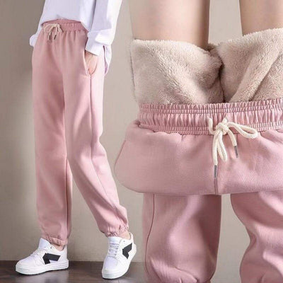Thalia Marie | Pantalons de jogging en polaire chaude pour femmes