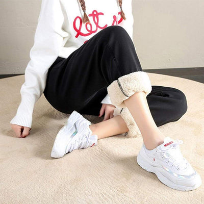 Thalia Marie | Pantalons de jogging en polaire chaude pour femmes
