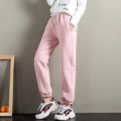 Thalia Marie | Pantalons de jogging en polaire chaude pour femmes