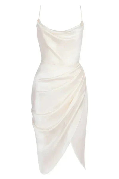 Amance | Maxi Robe en Soie de Luxe avec Corset