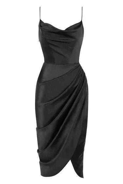 Amance | Maxi Robe en Soie de Luxe avec Corset