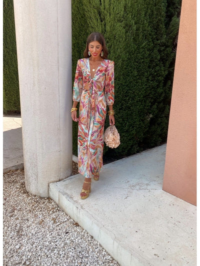 Alexia | Robe élégante avec découpe