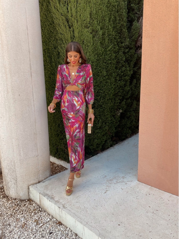 Alexia | Robe élégante avec découpe